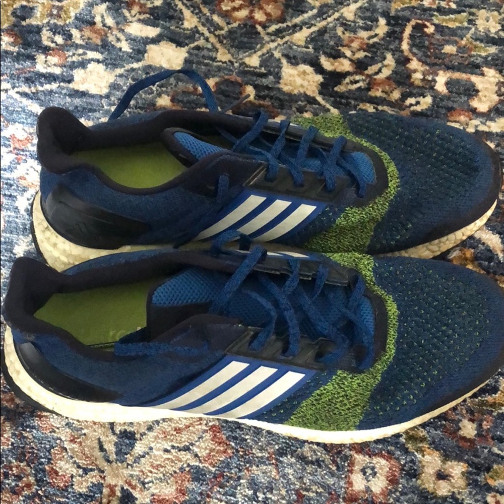 Adidas ultraboost st men’s size 11.5 blue/green